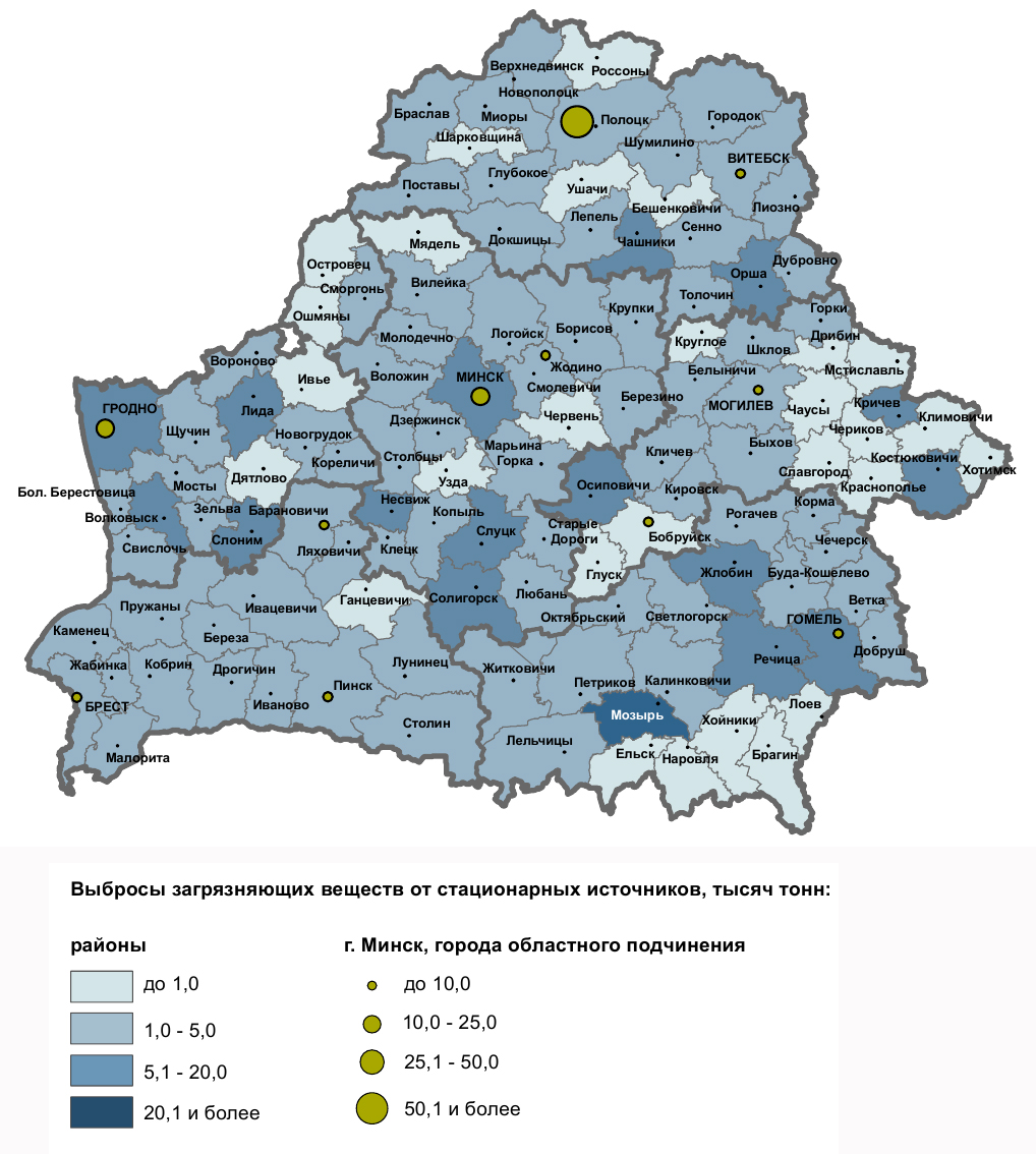 Миоры карта города