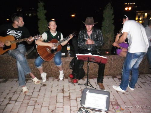 Ковбой на Славянском Базаре в Витебске