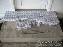 Очередное задержание контрабандных сигарет на границе (+фото)