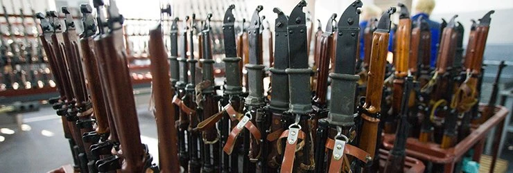 В Беларуси утилизируют лишнее стрелковое оружие