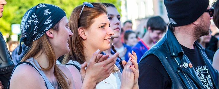 Рок-концерт на День города Полоцка