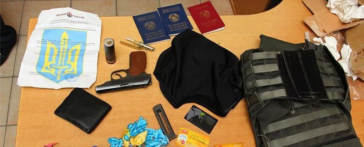 У задержанного на вокзале в Минске новополочанина была справка «Правого сектора» об участии в АТО