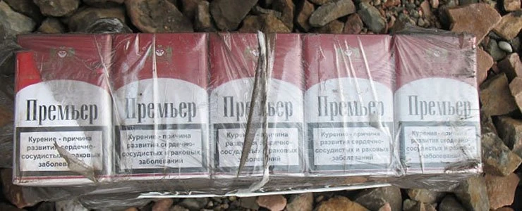 Полоцкие пограничники за один день предотвратили 4 попытки перемещения сигарет в Латвию
