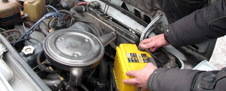 В Новополоцке из ВАЗа украли аккумулятор