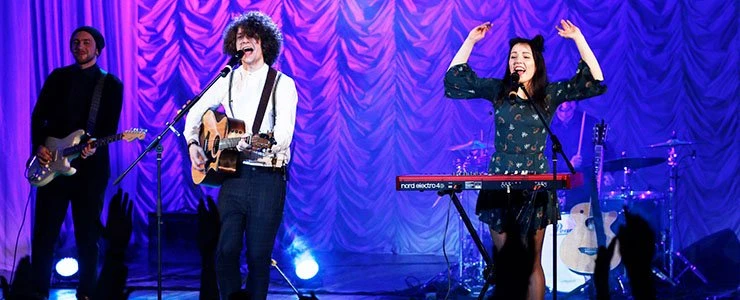 Представители Беларуси на «Евровидении-2017» NAVIBAND выступили в Новополоцке