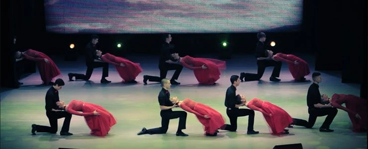 В Новополоцке прошёл вечер вальса лицеистов