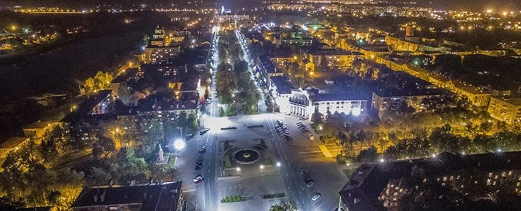 Полочане смогут оценить, насколько хорошо работает городское освещение