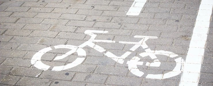 В Новополоцке не планируют создавать в этом году велосипедную дорожку