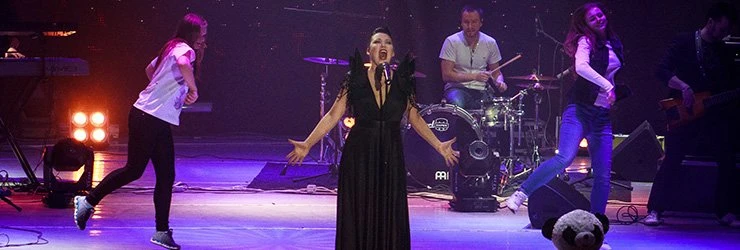 Ирина Дубцова дала концерт в Новополоцке