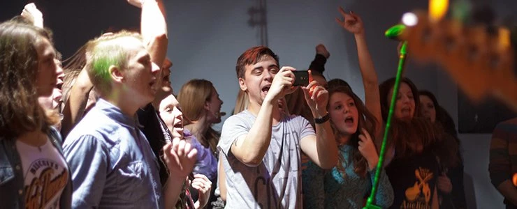 NIZKIZ и AKUTE дали совместный концерт в Полоцке