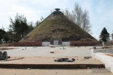 В Полоцке ведутся работы по благоустройству кургана Бессмертия (фоторепортаж)