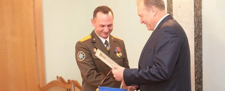 Николай Якубеня из Новополоцкого городского отдела МЧС стал лучшим пропагандистом