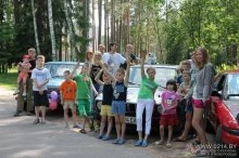 Полоцкий автоклуб «Night Wings of City» в гостях у новополоцкого детского дома (+фото)