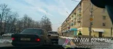 В Полоцке Мерседес, нарушающий ПДД, дважды попал в объективы видеорегистраторов