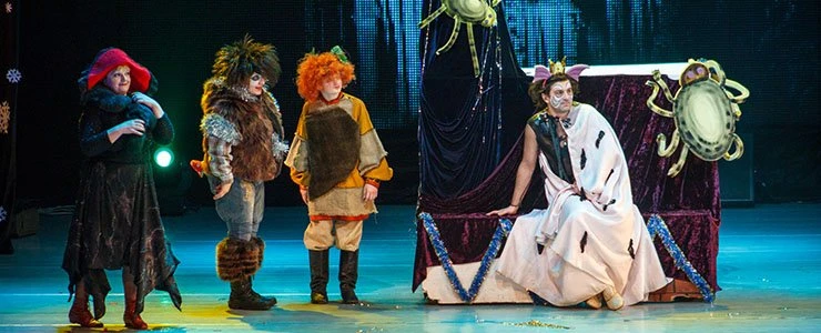 Новогоднее представление «За минутку до Нового года»