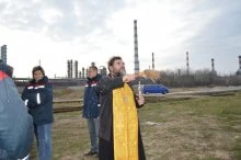 Архиепископ Полоцкий и Глубокский Феодосий освятил Новополоцкую ТЭЦ (+10 фото)