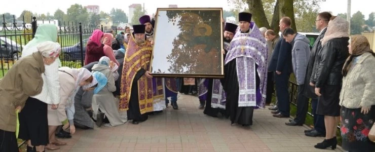 В Полоцке пребывают православные святыни