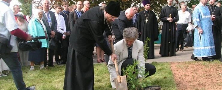В Полоцке заложили Сад Молитвы