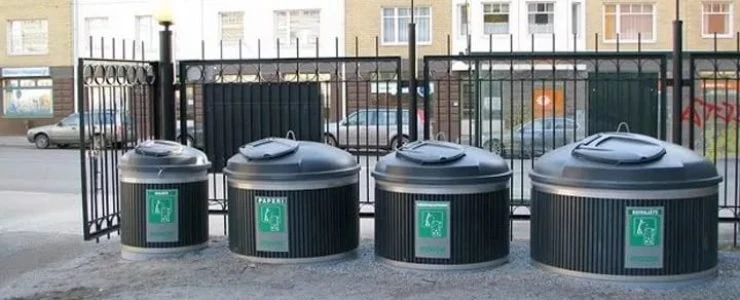 В Новополоцке появились подземные контейнеры для сбора мусора