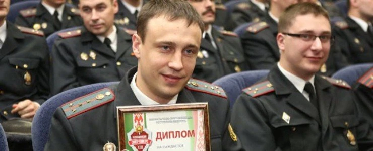 Представитель Новополоцкого ГОВД Вадим Маркович признан лучшим в стране участковым