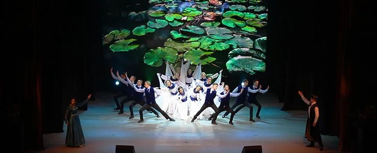 В Новополоцке прошёл «Вечер вальса лицеистов — 2018»