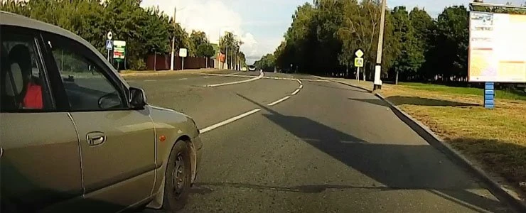 Опасности на дорогах Полоцка и Новополоцка