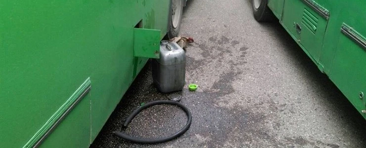 Водитель автобуса из Новополоцка промышлял аферами с топливом