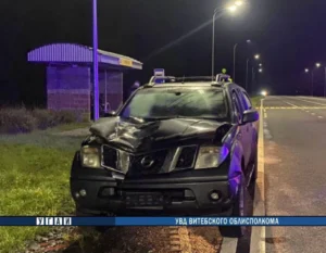 В Полоцком районе на трассе Р-46 погиб пешеход