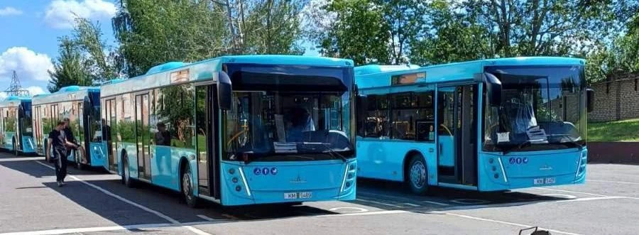 В Полоцке и Новополоцке продолжается обновление пассажирского транспорта