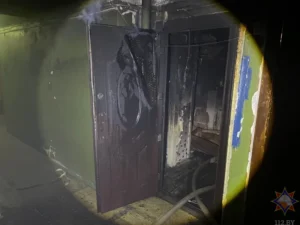 Пожар в общежитии Новополоцка: спасатели ликвидировали возгорание на 11 этаже