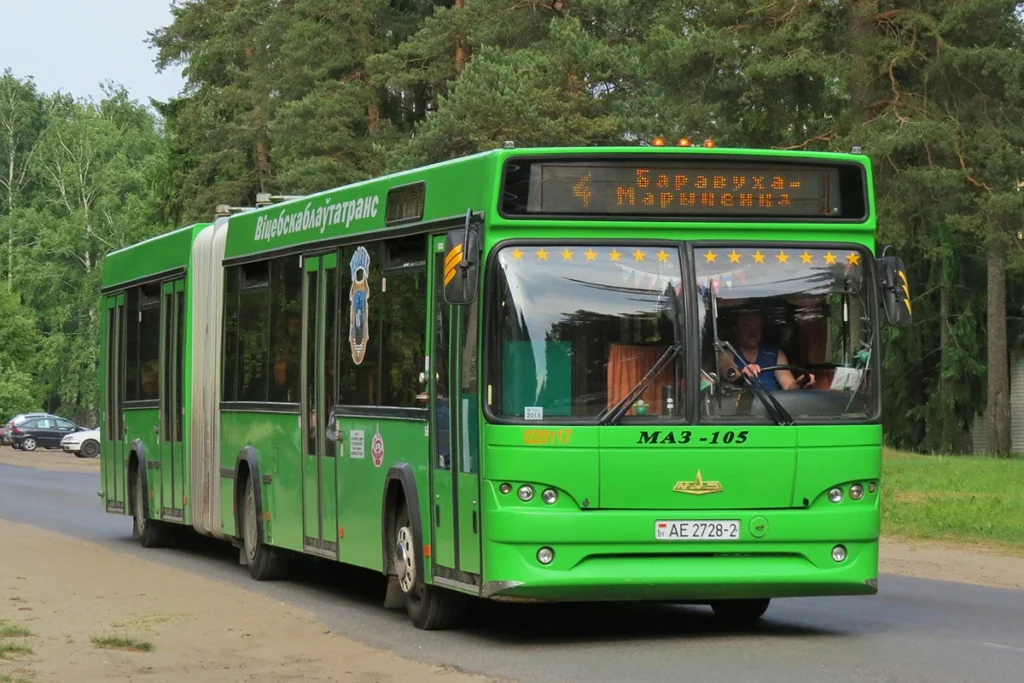 В Полоцке закрыли автобусную остановку «Педагогический колледж» почти для всех маршрутов
