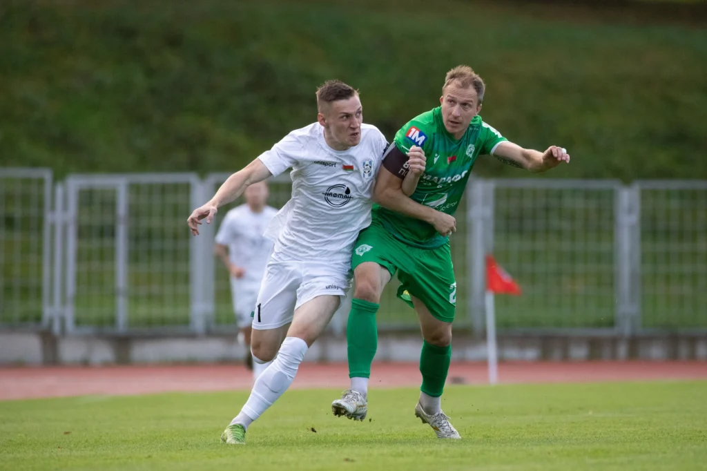 «Нафтан» разгромил «Молодечно» благодаря дублю Леоновича