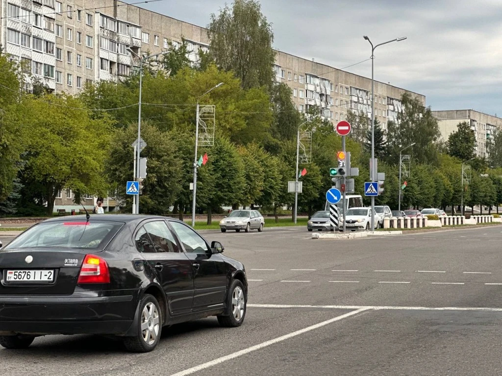 Новый режим работы светофора введён на перекрёстке Молодёжной и Дружбы в Новополоцке