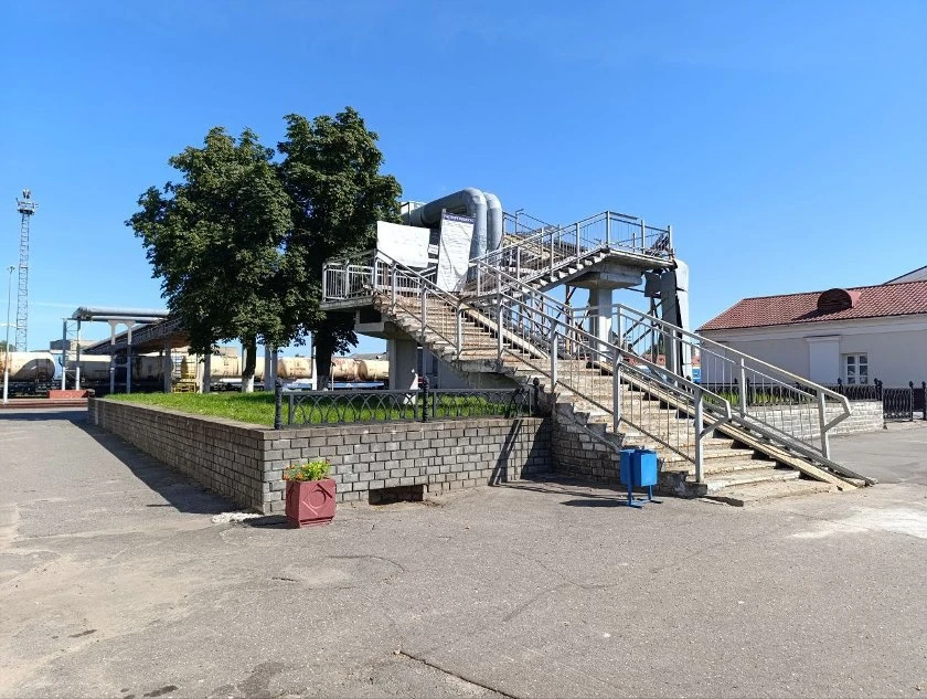 Ремонт железнодорожного пешеходного моста в Полоцке продлится до 2026 года