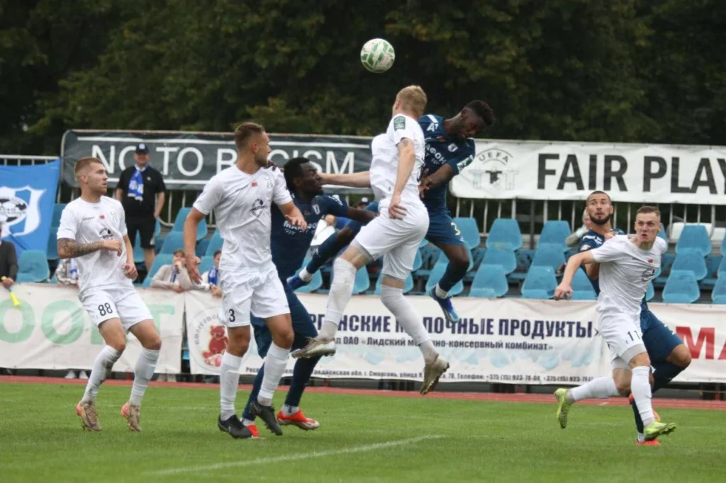 «Нафтан» и «Сморгонь» разошлись миром в напряжённом матче