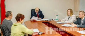 С жалобами на шум и ремонты новополочане обратились к председателю горисполкома Игорю Бурмистрову