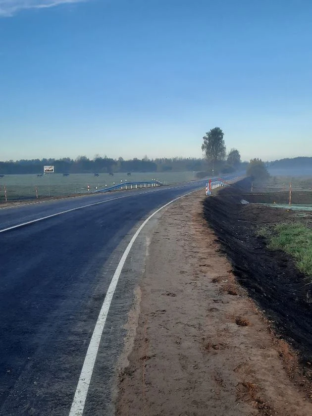 На дороге Ушачи — Бабыничи восстановлено движение после реконструкции моста