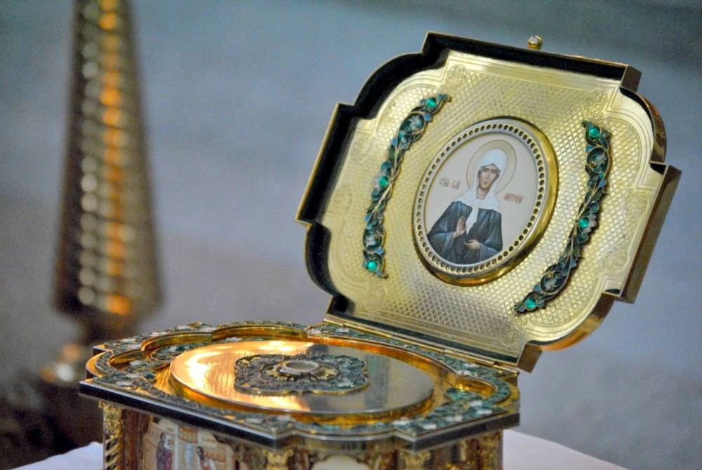 В Полоцкую епархию прибудет ковчег с мощами святой Матроны Московской