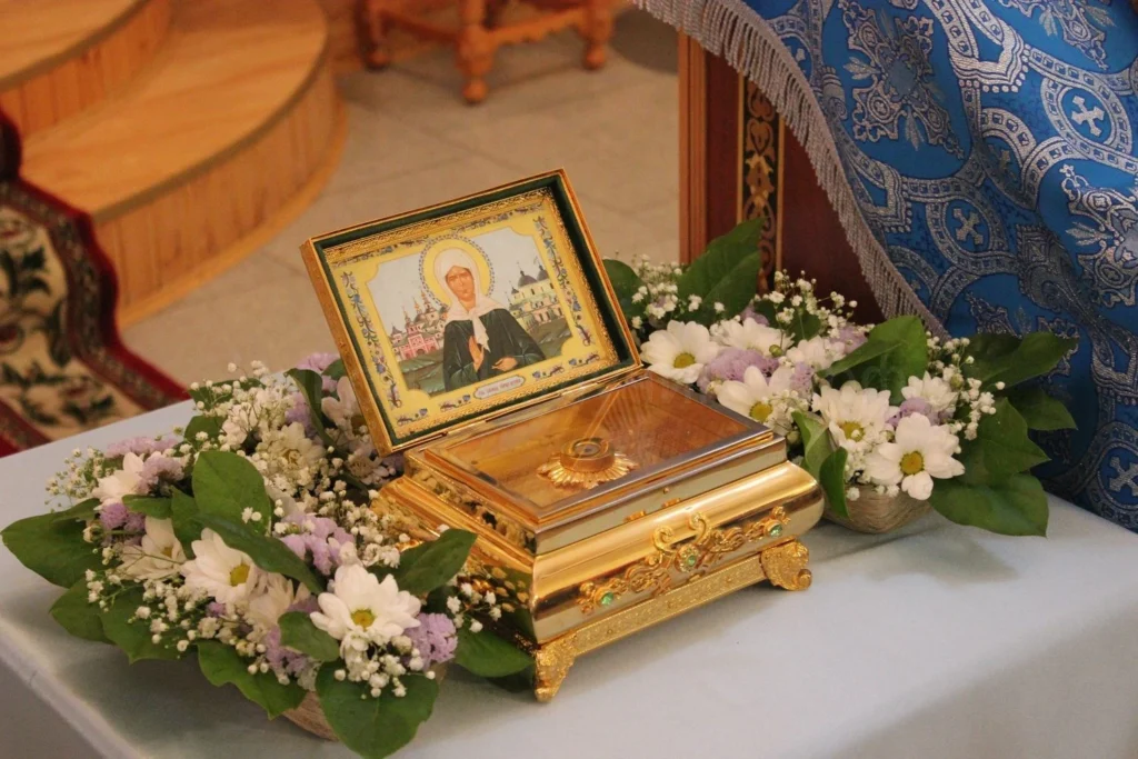 В Новополоцк прибудет ковчег с мощами святой Матроны Московской