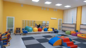 В Полоцке открылся обновлённый зал лечебной физкультуры для детей