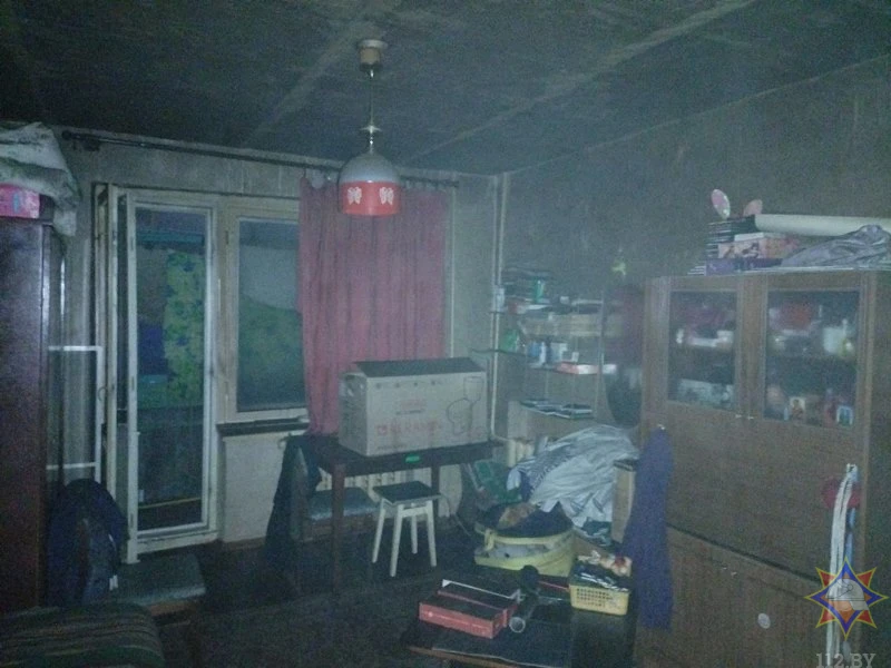 В Полоцке при пожаре в квартире погиб пенсионер