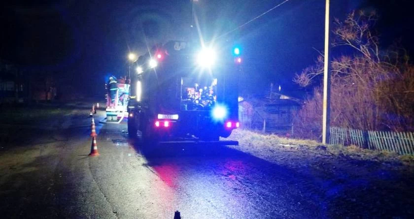 В Полоцком районе сгорела баня в деревне Карпеки