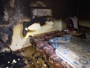 В Полоцке при пожаре в многоэтажке погиб мужчина