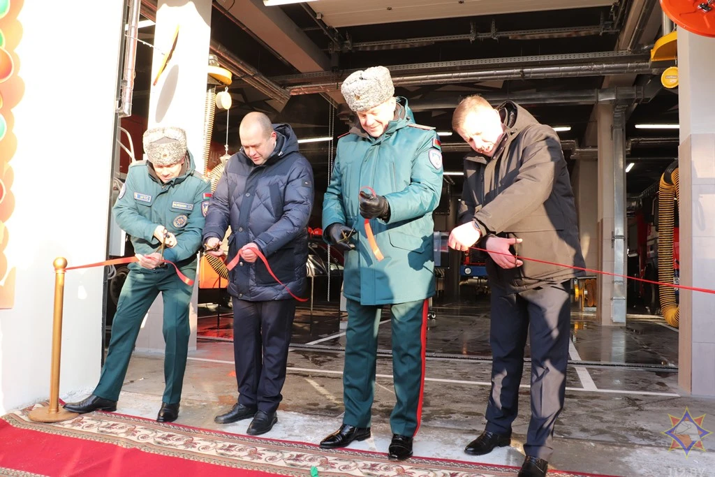 В Полоцке после реконструкции открылась пожарная аварийно-спасательная часть №1