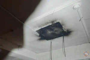 Пожарная автоматика выявила возгорание на предприятии в Полоцке