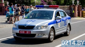 Погоня в Полоцке: ГАИ задержала лишённого прав водителя BMW