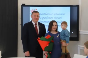 Полочанке Татьяне Алексеевой вручили орден Матери