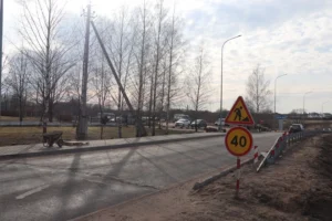 Возле Экимани временно закроют проезд на ремонтируемом участке дороги