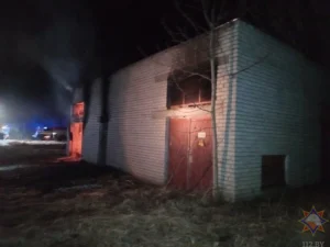 В Полоцком районе произошло загорание на трансформаторной подстанции