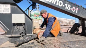 В Новополоцке к маю включат фонтаны и установят световые фигуры на мосту